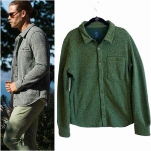 Myles make moves Men's Green Shirt Jacket